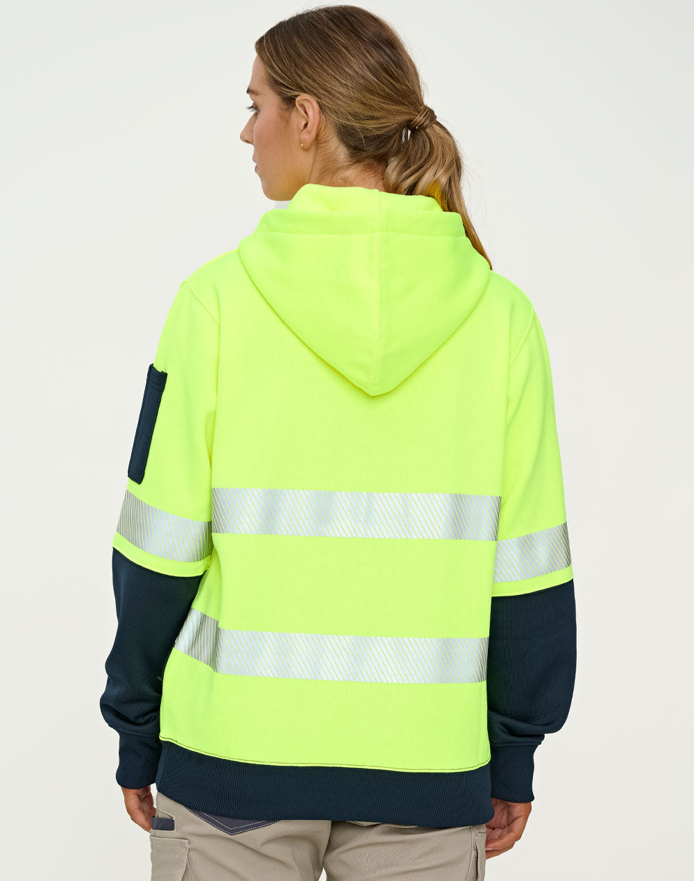 AIW Hi-Vis Two Tone Safety Hoodie With Segmented Tapes - SW88