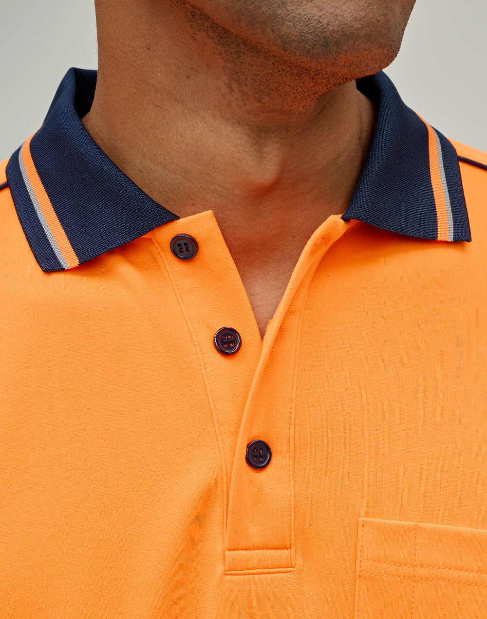 AIW Hi-Vis Sustainable Cool-Breeze Truedry Safety S/S Polo - SW89