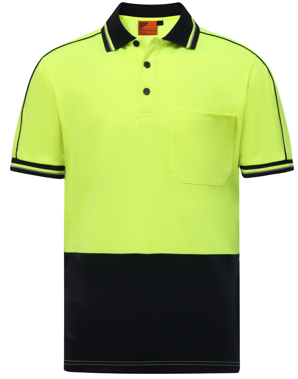 AIW Hi-Vis Sustainable Cool-Breeze Truedry Safety S/S Polo - SW89