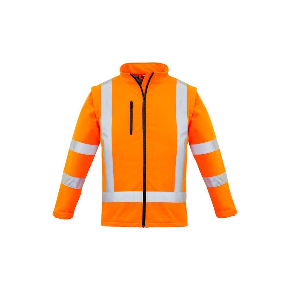 Syzmik Womens Hi Vis Rail X Back 2 in 1 Softshell Jacket - ZJ770