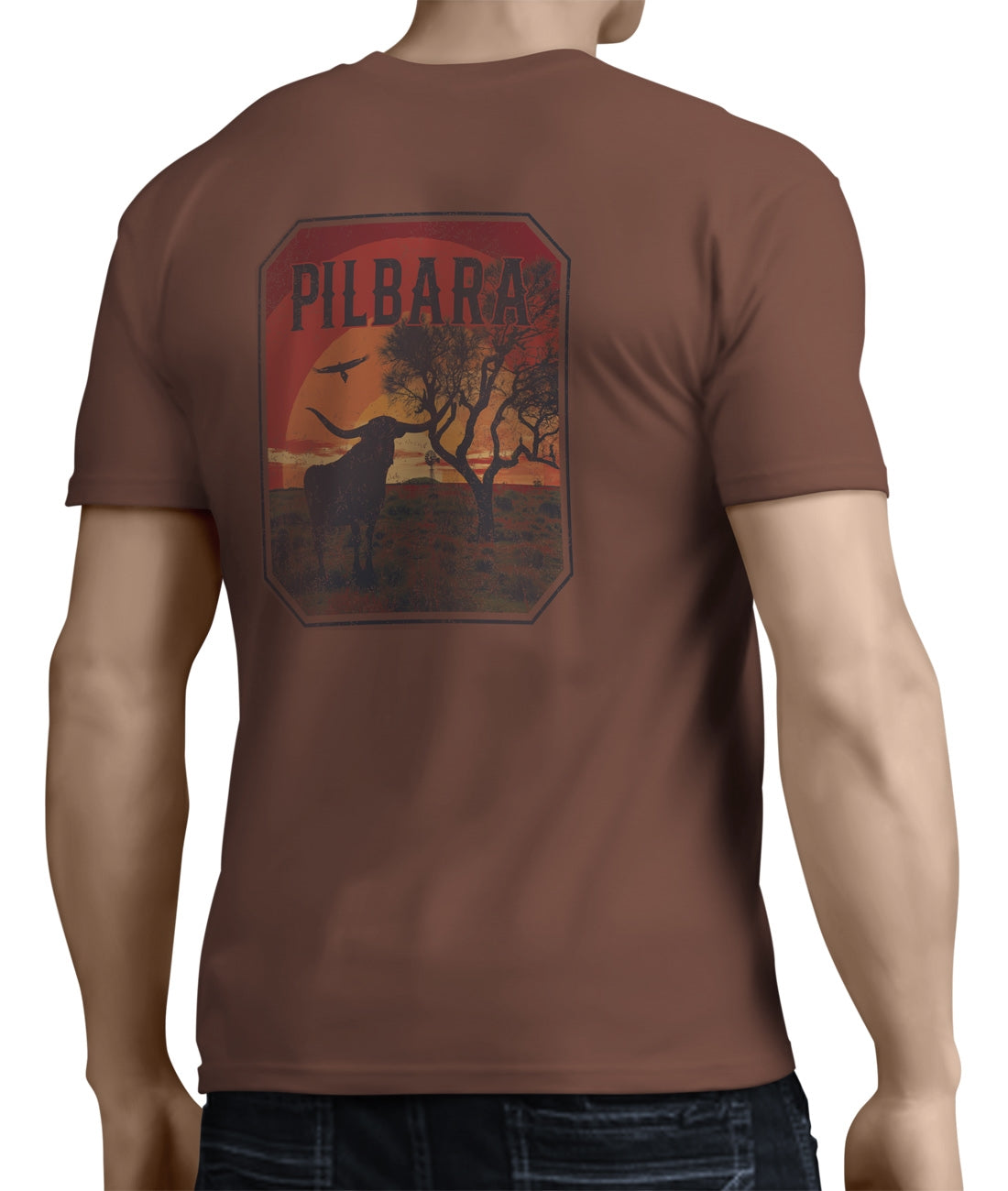 Pilbara Men's Pilbara Sunset T-Shirt - RMTC034
