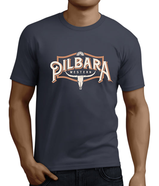 Pilbara Men's Longhorn T-Shirt - RMTC061