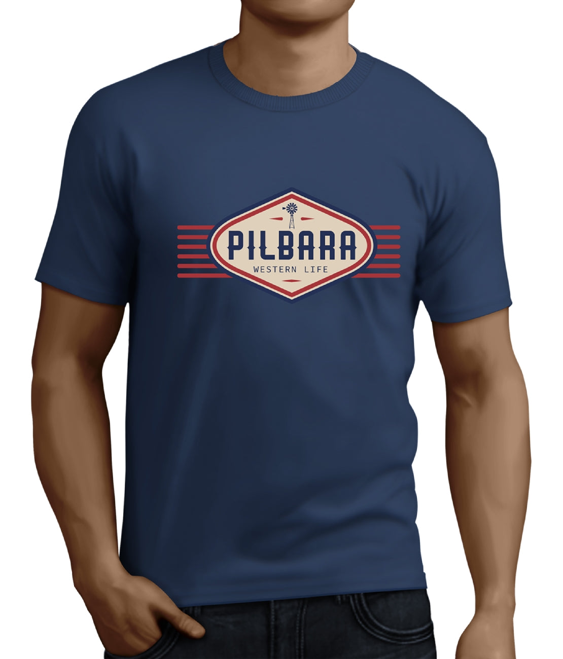 Pilbara Men's Western Life T-Shirt - RMTC062