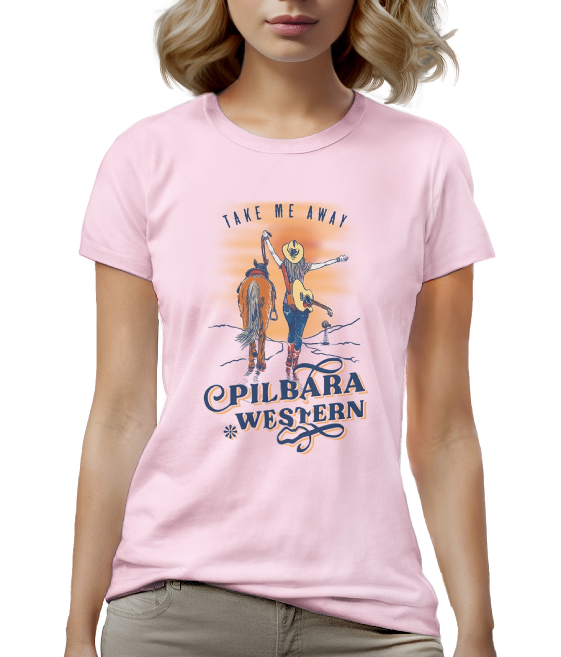 Pilbara Women's Take Me Away T-Shirt - RMTC074