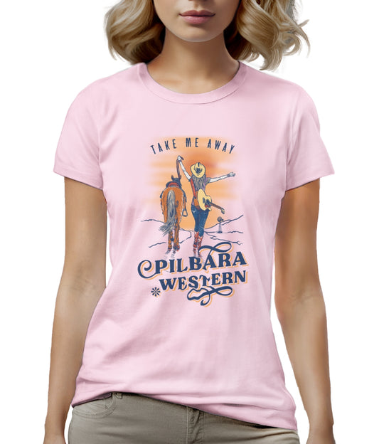 Pilbara Women's Take Me Away T-Shirt - RMTC074