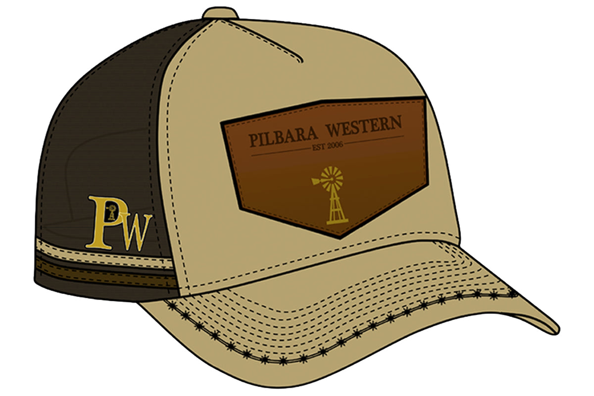 Pilbara High Crown Suede Cap - RMTC076