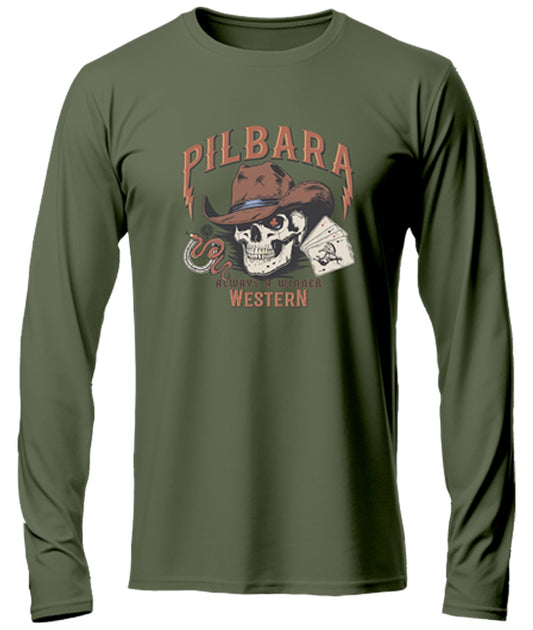 Pilbara Men's Always A Winner L/S T-Shirt - RMTC079