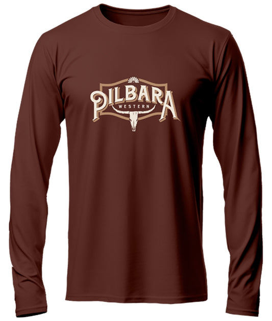 Pilbara Men's Longhorn L/S T-Shirt - RMTC080