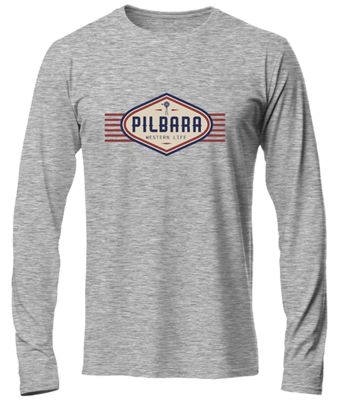 Pilbara Men's Western Life L/S T-Shirt - RMTC081