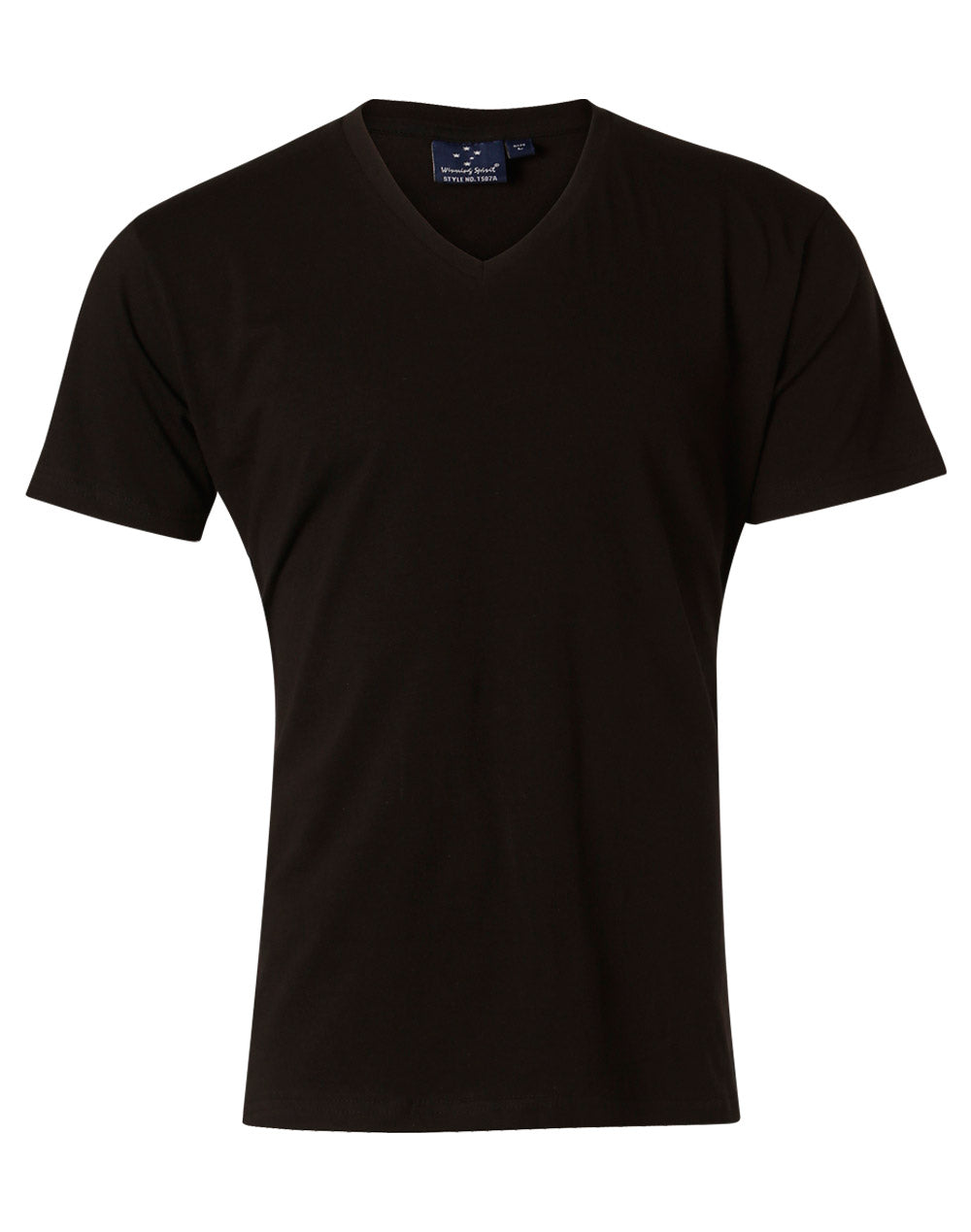 WINNING SPIRIT Men's V-Neck Short Sleeves Tee - TS07A