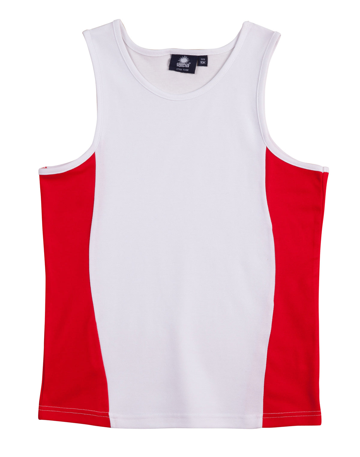 WINNING SPIRIT ladies truedry contrast singlet - TS17