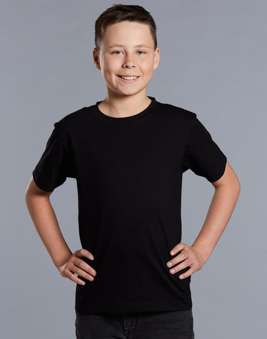 WINNING SPIRIT Kid's Cotton Semi Fitted Tee - TS37K