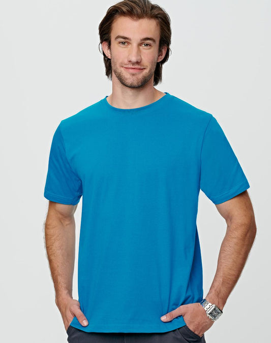 WINNING SPIRIT Men's Cotton Semi Fitted Tee - TS37-1
