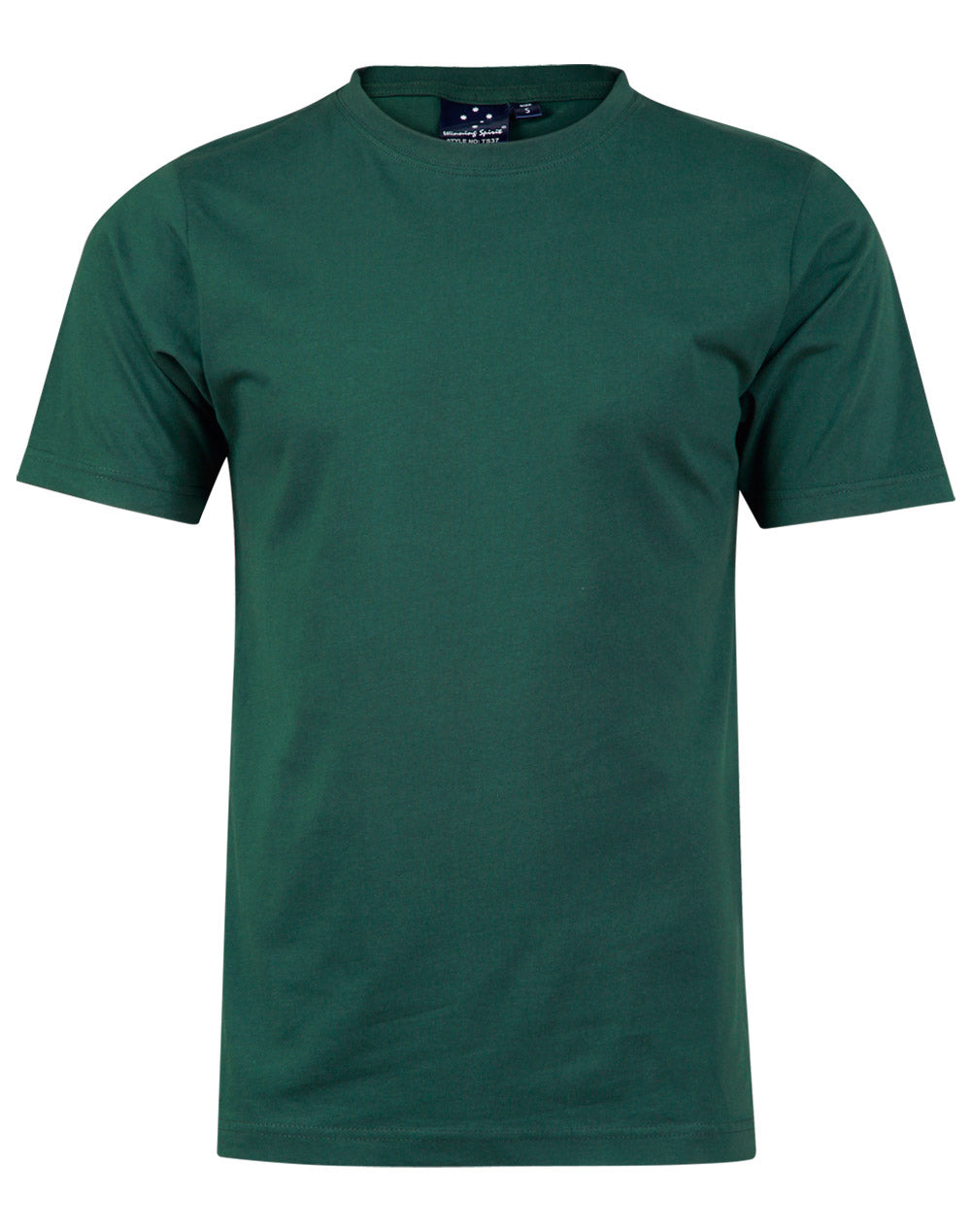 WINNING SPIRIT Men's Cotton Semi Fitted Tee - TS37