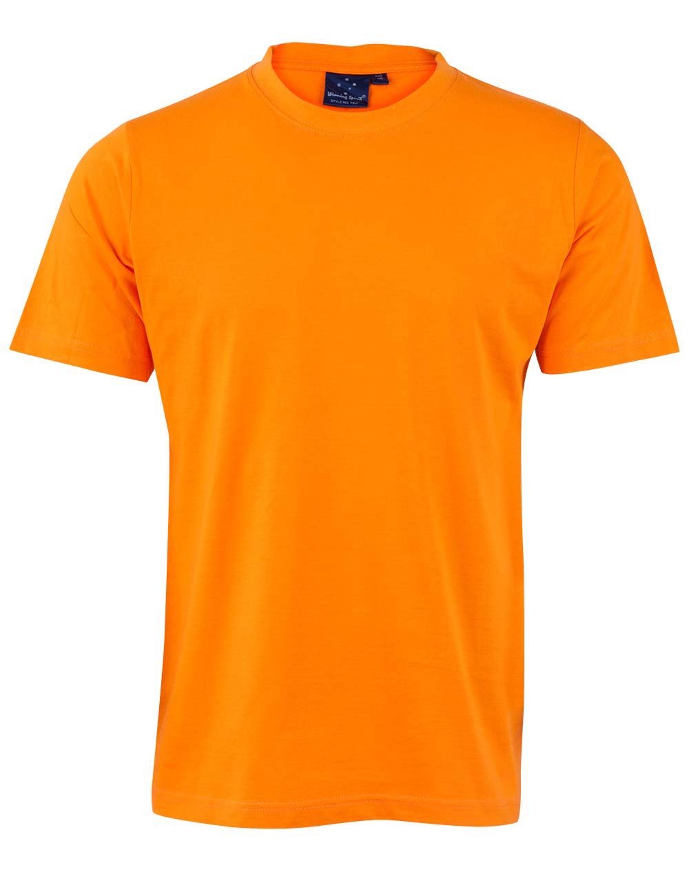 WINNING SPIRIT Men's Cotton Semi Fitted Tee - TS37
