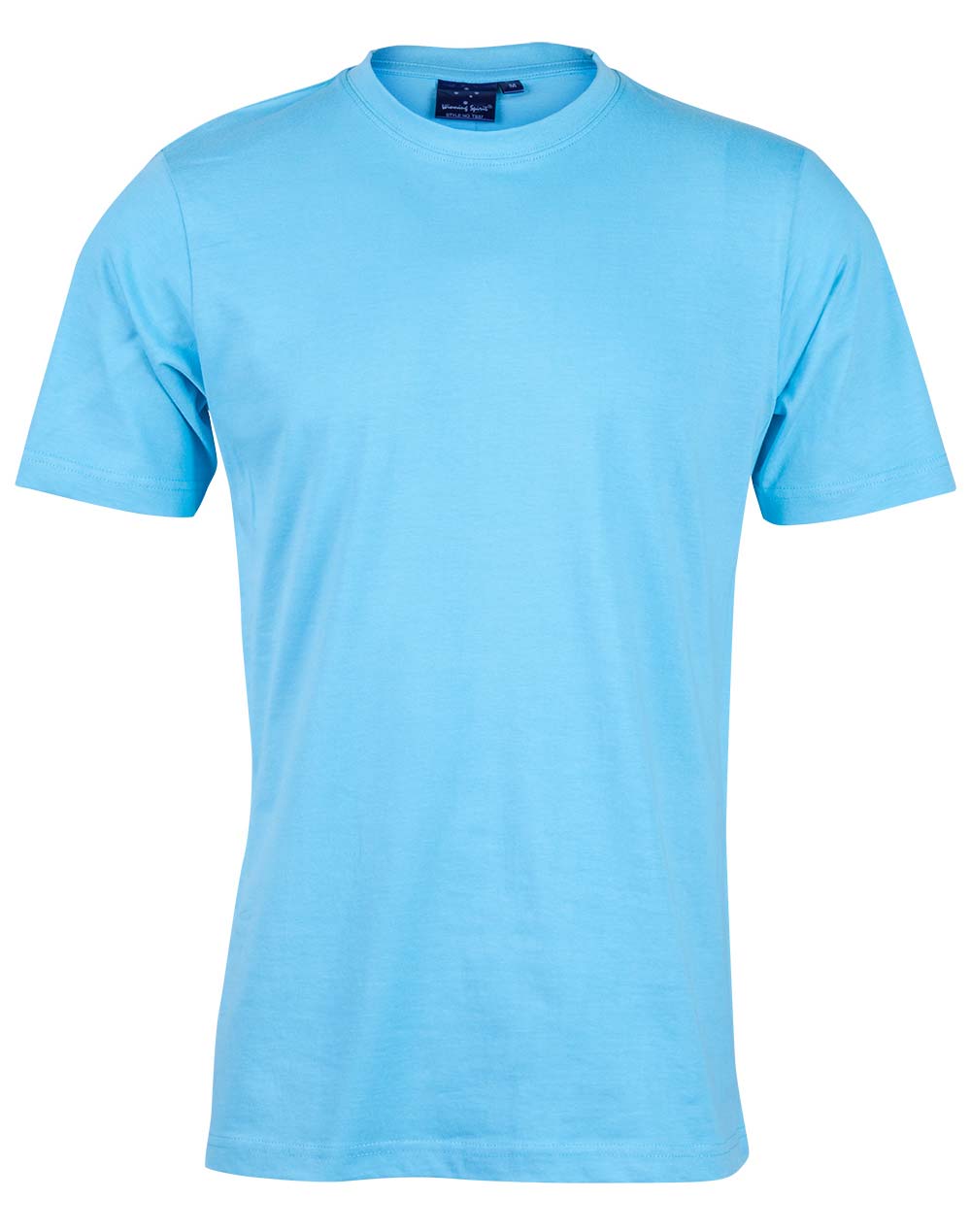 WINNING SPIRIT Men's Cotton Semi Fitted Tee - TS37-1