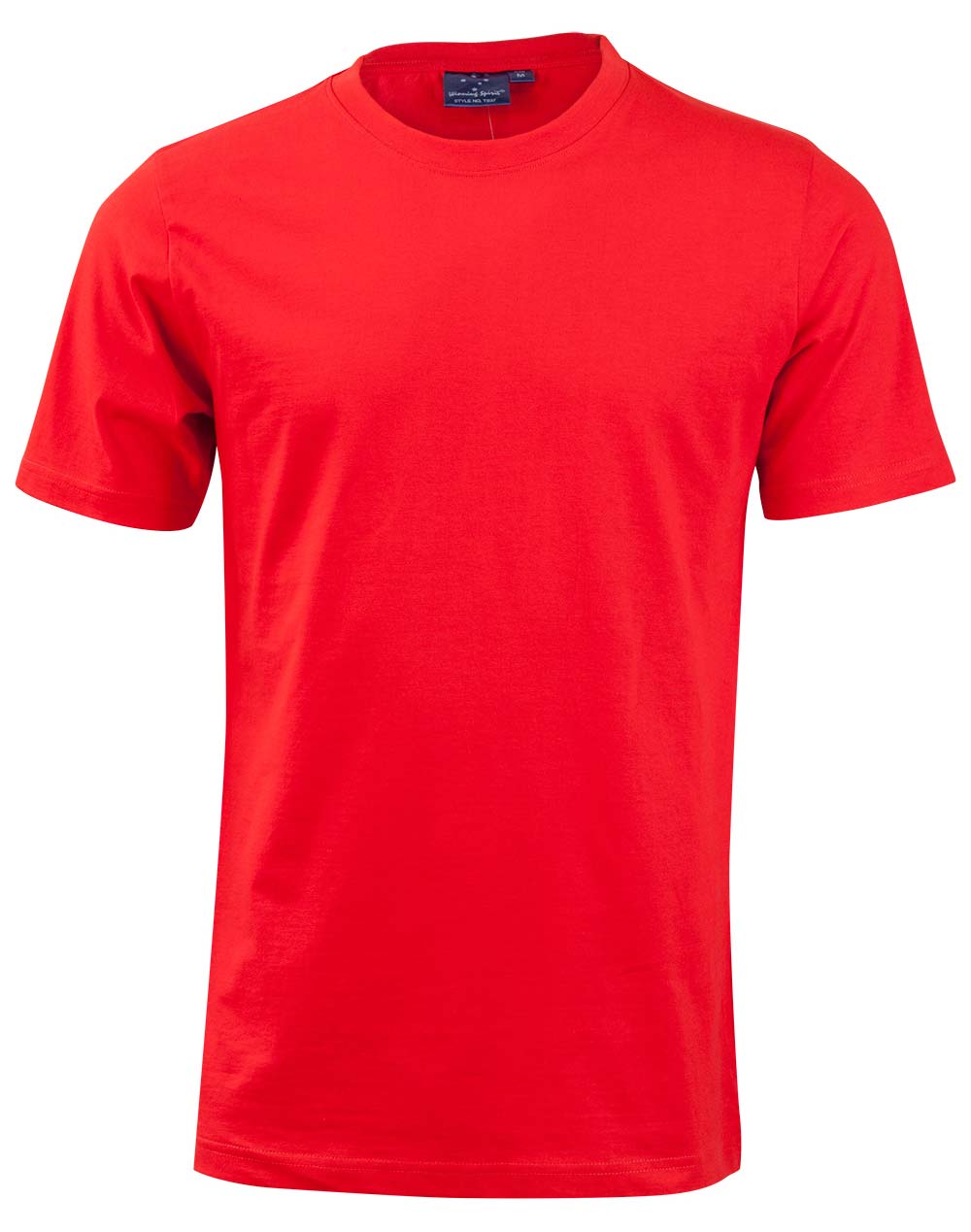 WINNING SPIRIT Men's Cotton Semi Fitted Tee - TS37-1