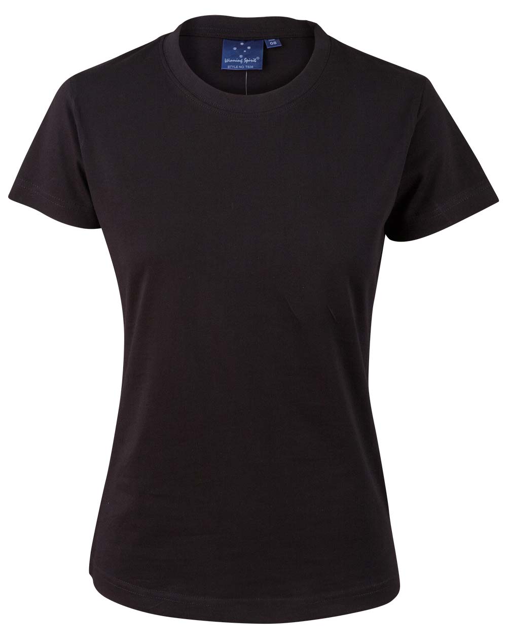 WINNING SPIRIT Ladies' Cotton Semi Fitted Tee - TS38-1