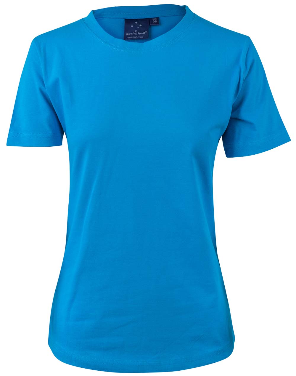 WINNING SPIRIT Ladies' Cotton Semi Fitted Tee - TS38-1
