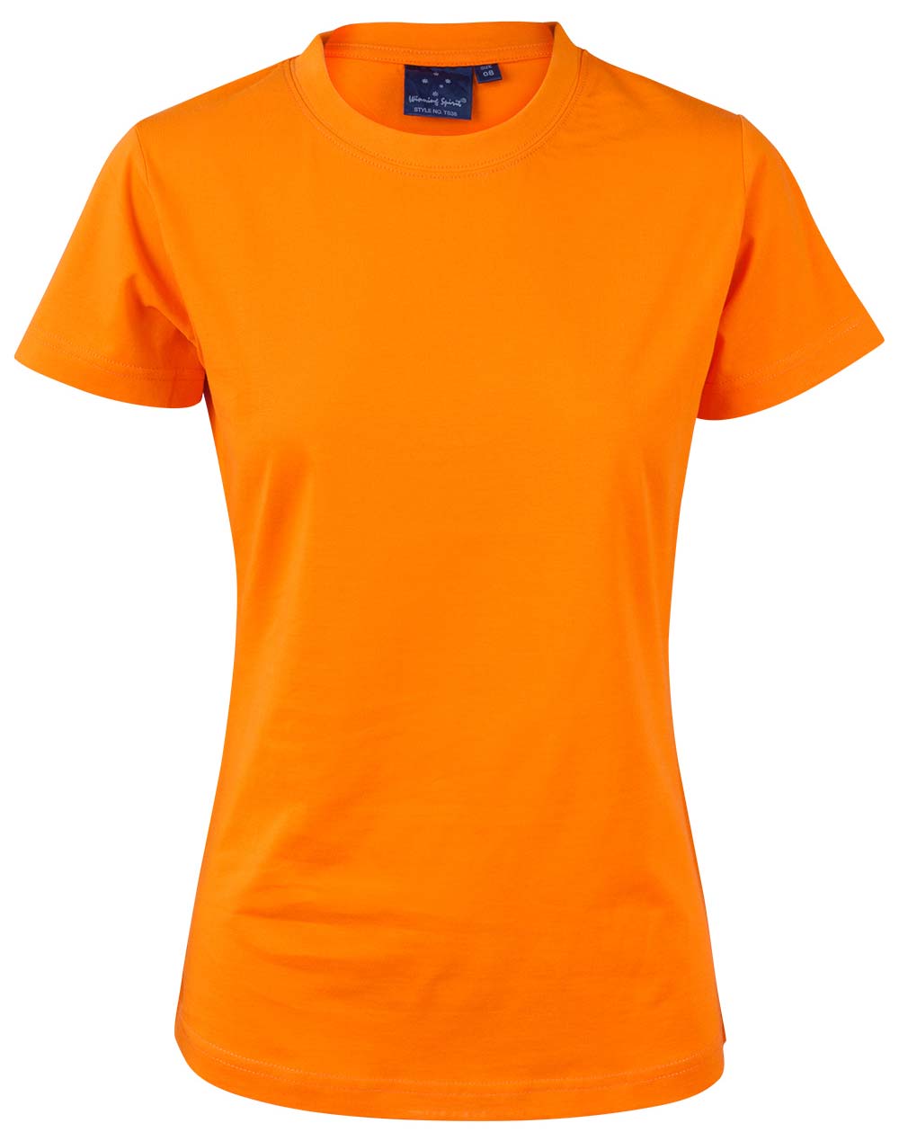 WINNING SPIRIT Ladies' Cotton Semi Fitted Tee - TS38-1