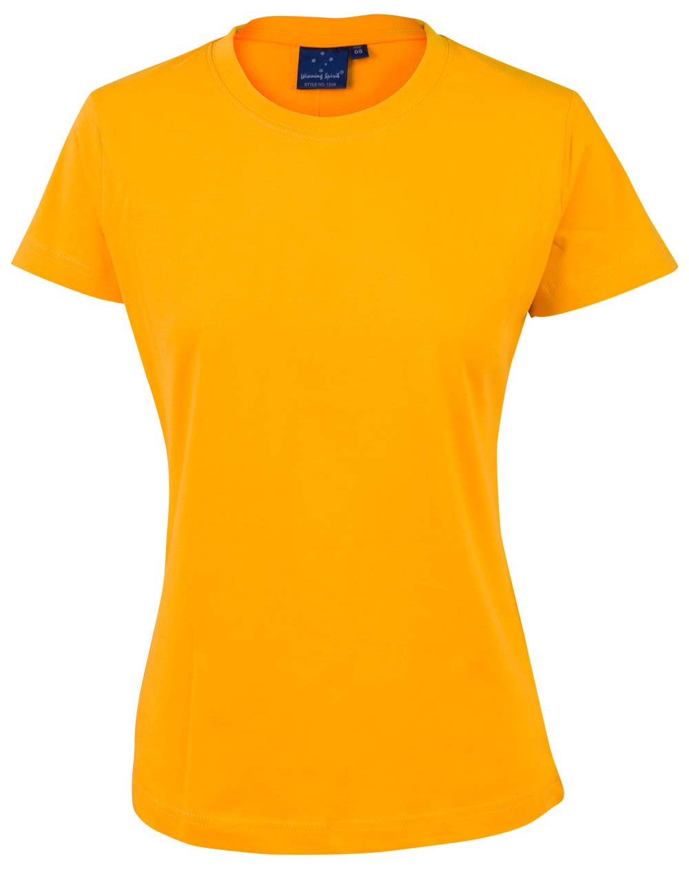 WINNING SPIRIT Ladies' Cotton Semi Fitted Tee - TS38-1