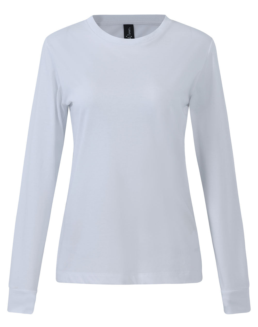 WINNING SPIRIT Ladies' Premium Cotton Face L/S Tee Shirt - TS48
