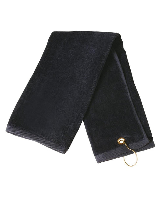 WINNING SPIRIT golf towel eyelet hook 38 x 65 cm - TW01A
