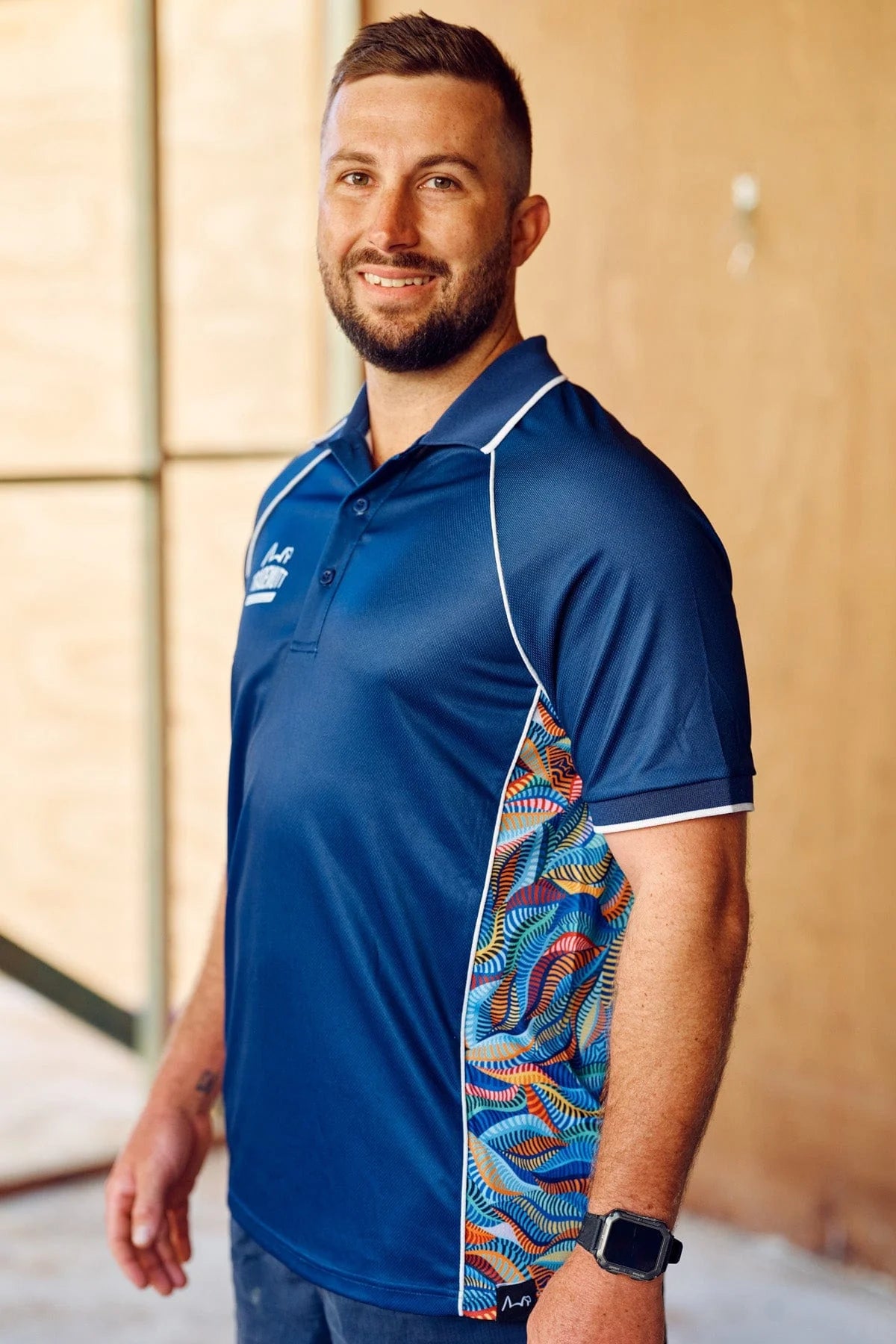 TradeMutt Unisex RPET Snazzy Navy Polo - 21524
