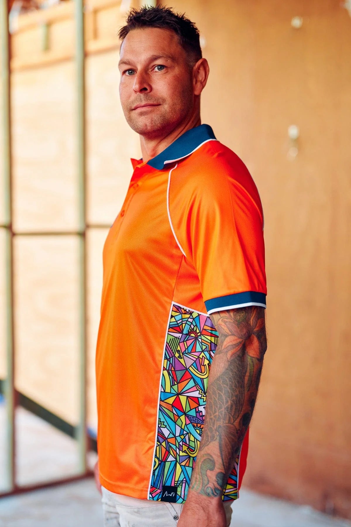 TradeMutt Unisex RPET Bonza Orange Polo - 21505