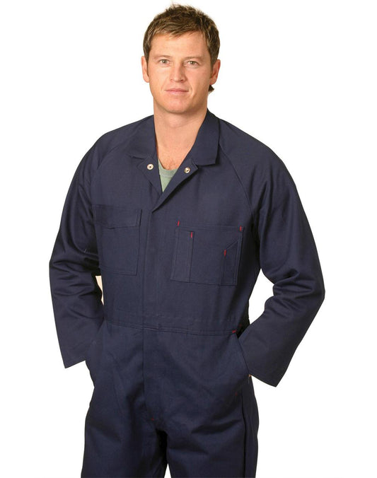 AIW Men's Cotton Drill Coverall-Stout - WA08
