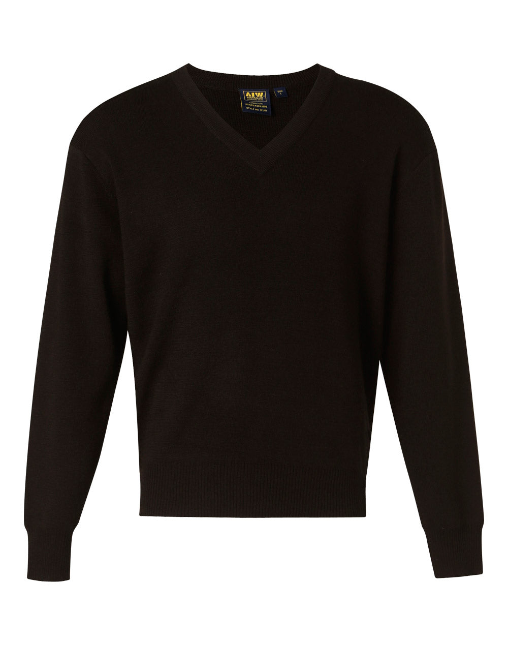 AIW V Neck Wool / Acrylic Knit Jumper - WJ01