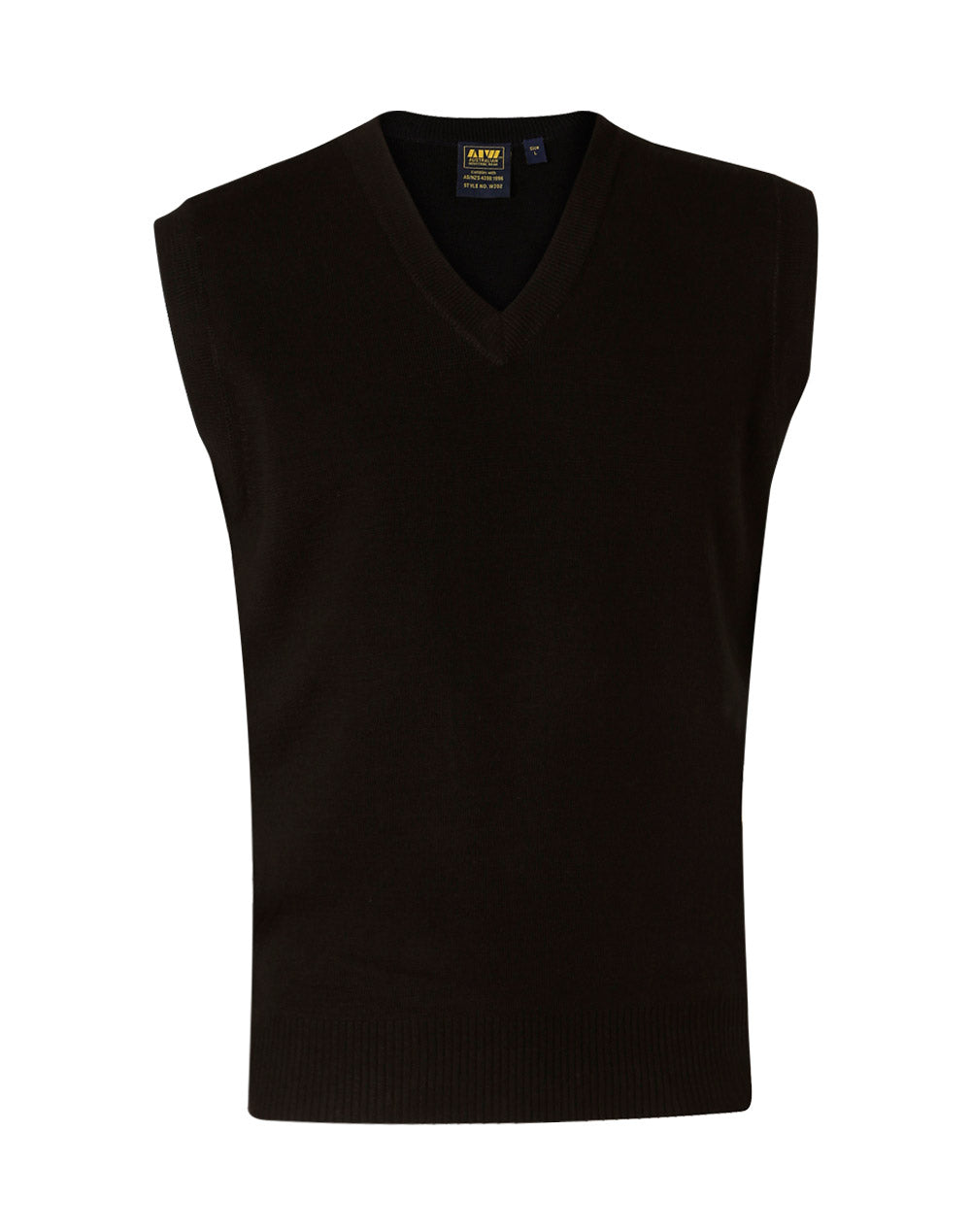 AIW Vest Neck Wool / Acrylic Knit Vest - WJ02
