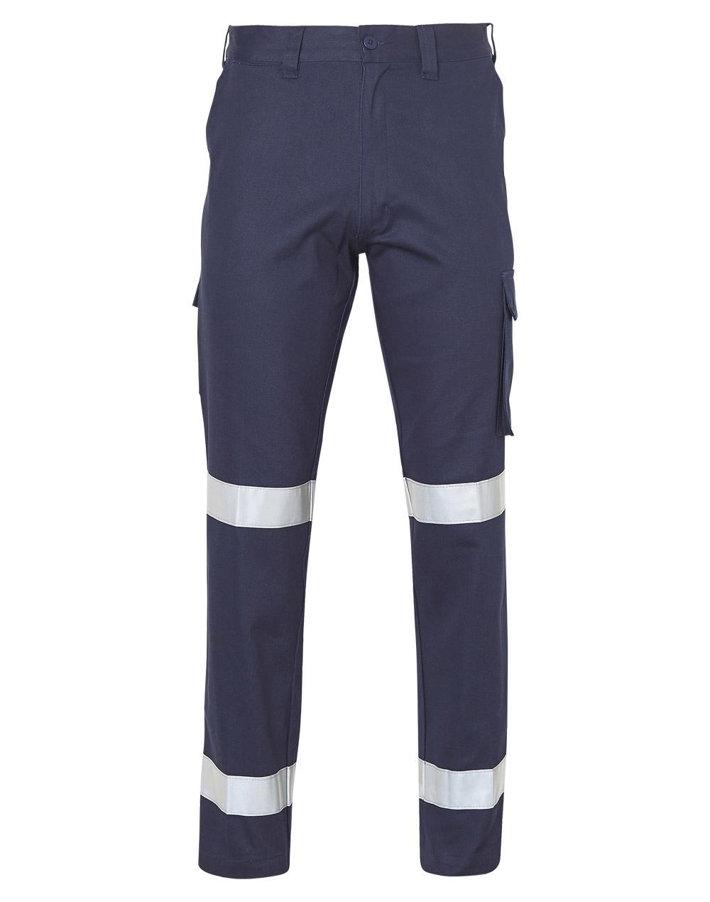 AIW Long fit drill pants with 3M tapes / pocket on leg - WP13HV