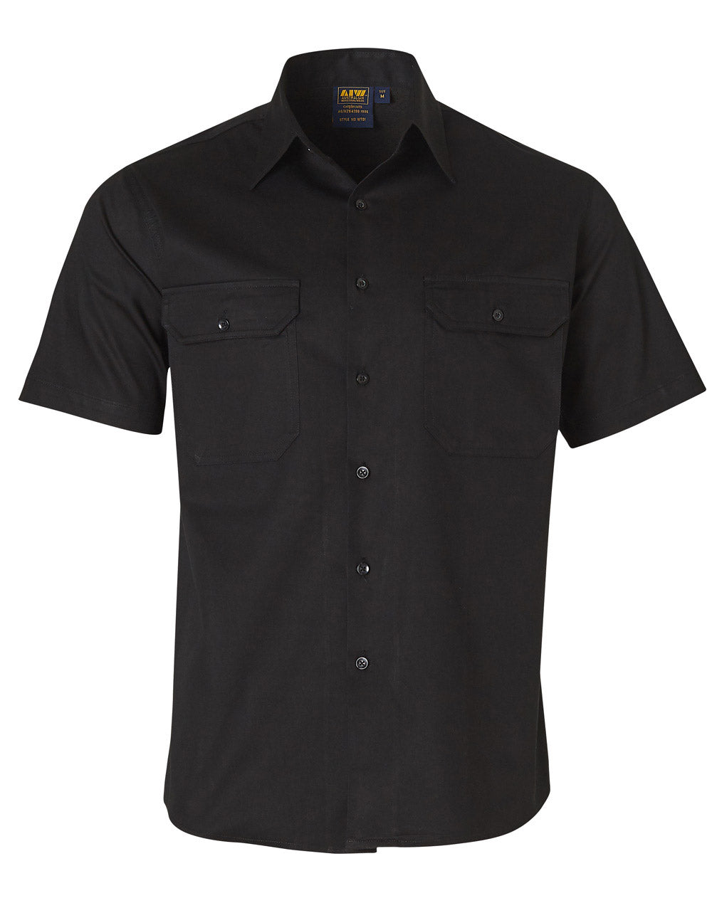 AIW cool-breeze S/S cotton work shirt - WT01