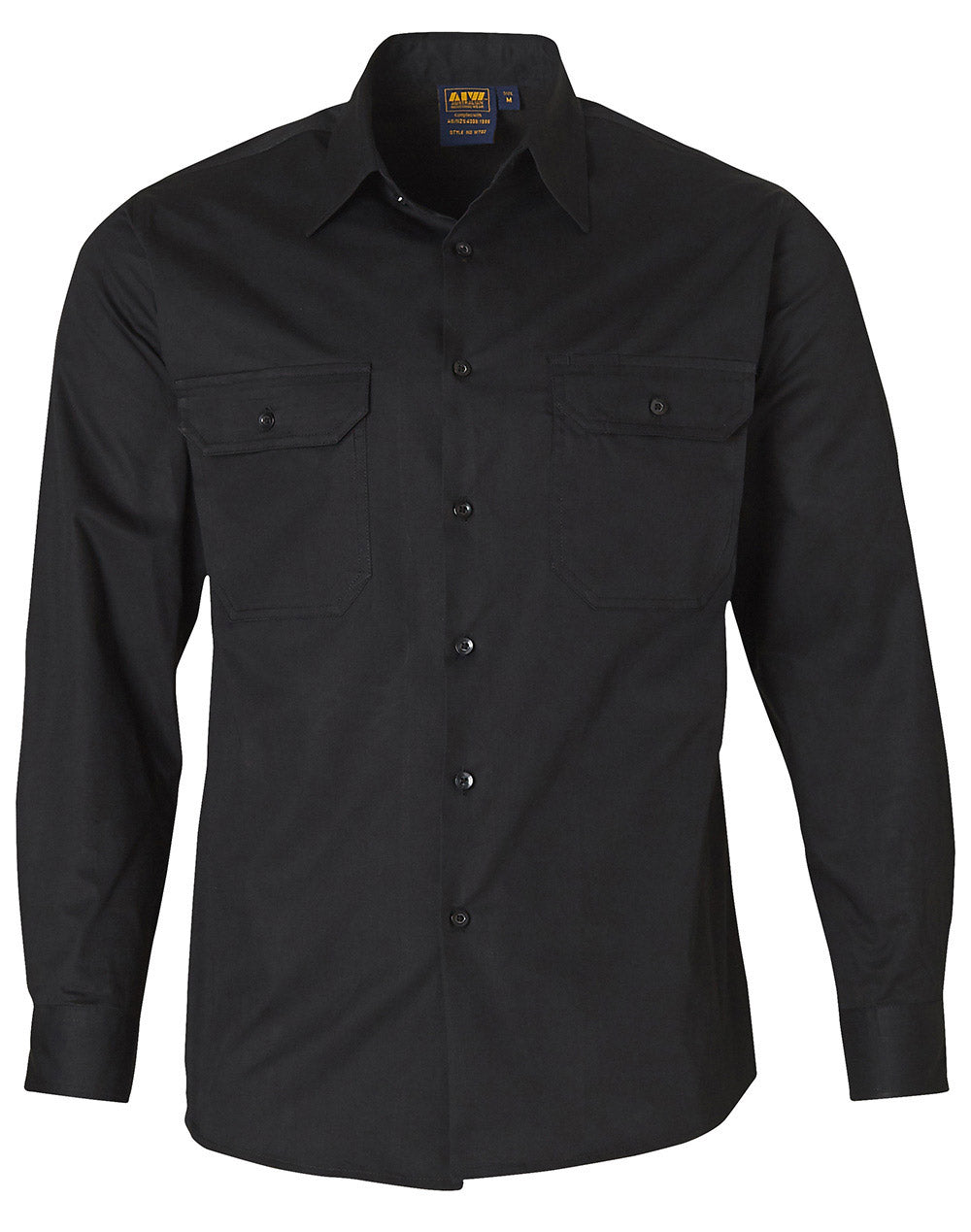 AIW cool-breeze L/S cotton work shirt - WT02