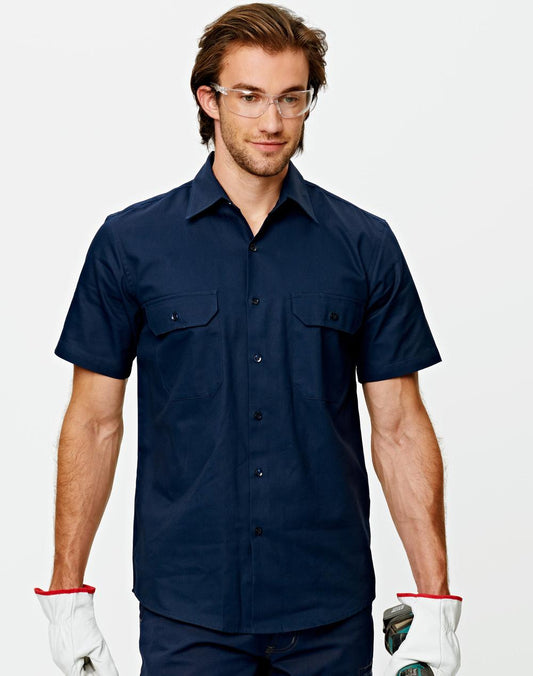 AIW drill shirt pocket pen holder S/S - WT03