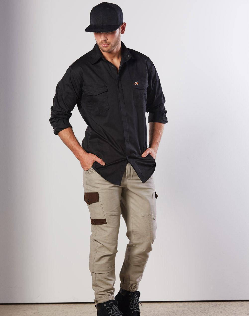 AIWX AIWX Workwear L/S Shirt - WT10