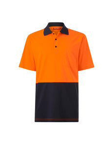 Mens Core S/sl Hi Vis Polo