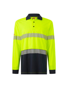 Mens Core L/sl Taped Polo