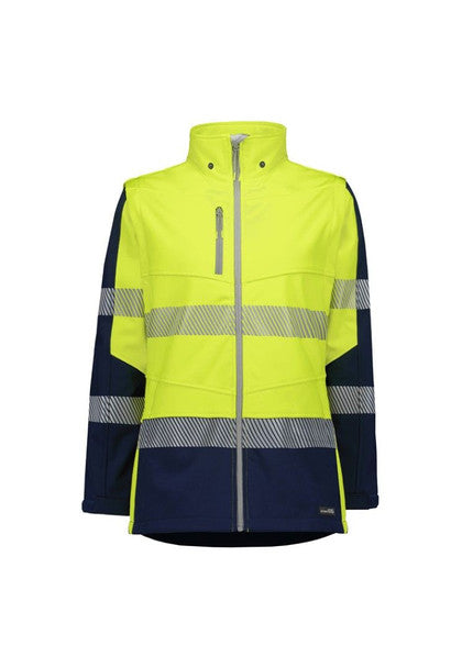 Syzmik Womens Streetworx 2 In 1 Stretch Softshell Jacket - ZJ753