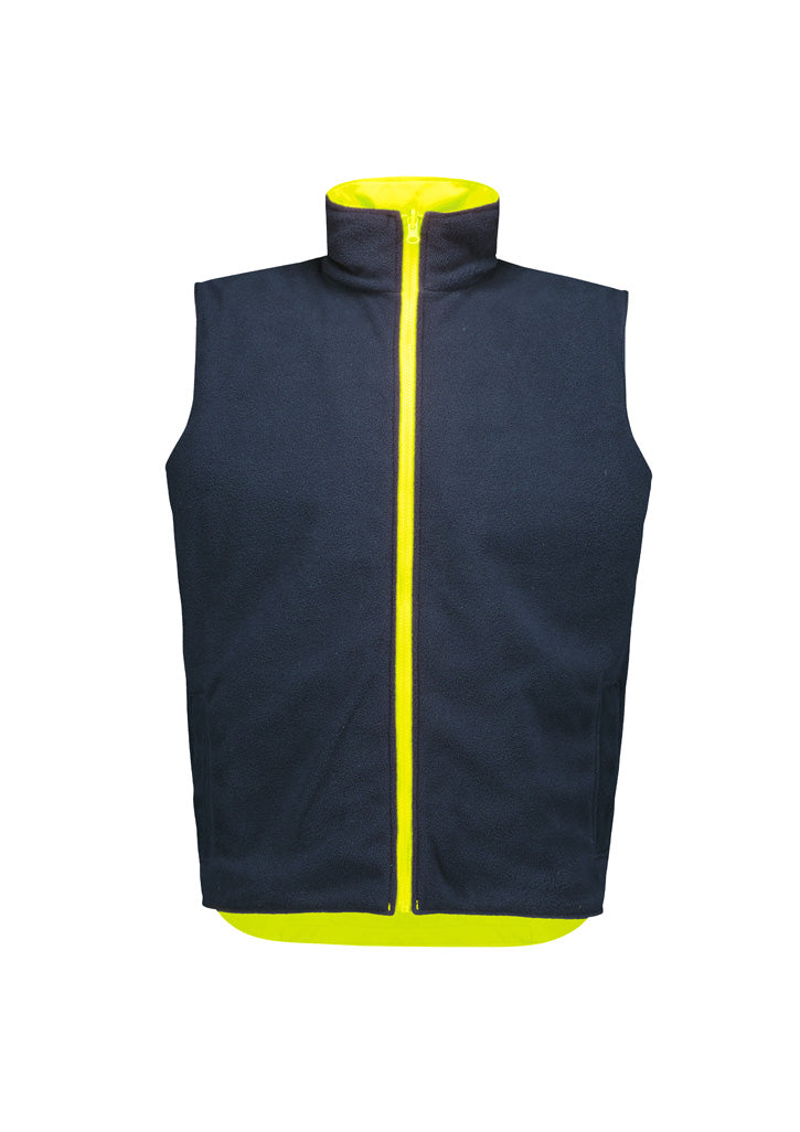 Syzmik Unisex Hi Vis Waterproof Reversible Vest - ZV228