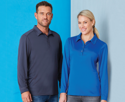 Stencil Ladies Freshen Polo L/s  - 1143