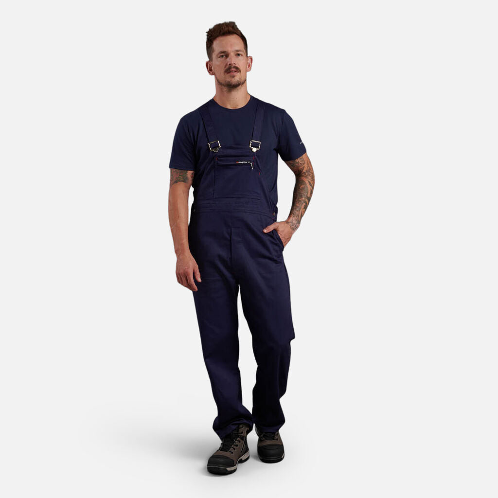King Gee Originals Bib And Brace Cotton Drill Work Overalls - K02010
