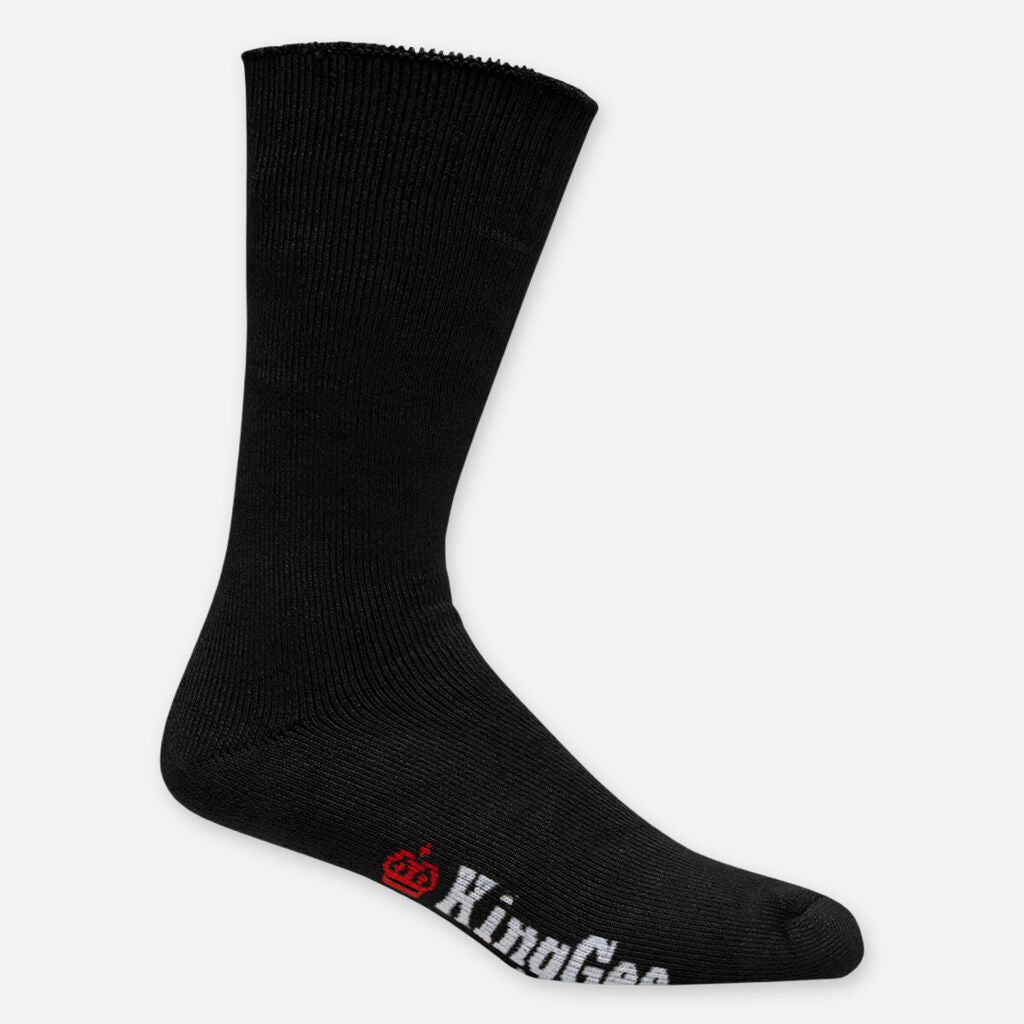 King Gee Men's Bamboo Crew Work Socks Mixed 3 Pack - K09271