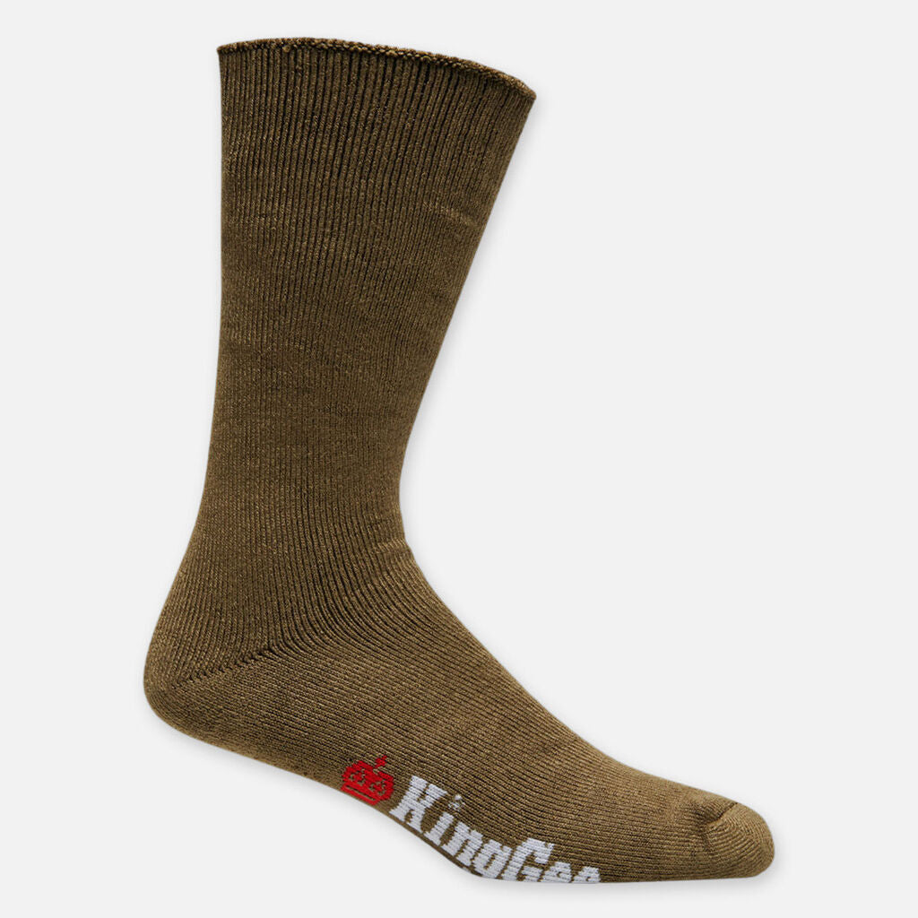 King Gee Men's Bamboo Crew Work Socks Mixed 3 Pack - K09271