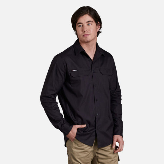 King Gee Workcool Pro Stretch Long Sleeve Work Shirt - K14021