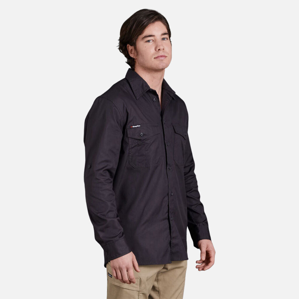 King Gee Work Cool Two Long Sleeve shirt - K14820