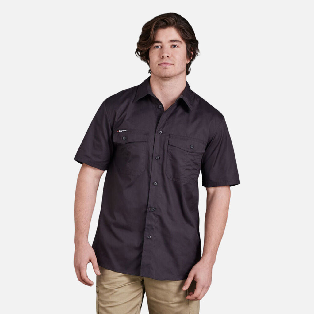 King Gee Work Cool Two Short Sleeve Shirt - K14825