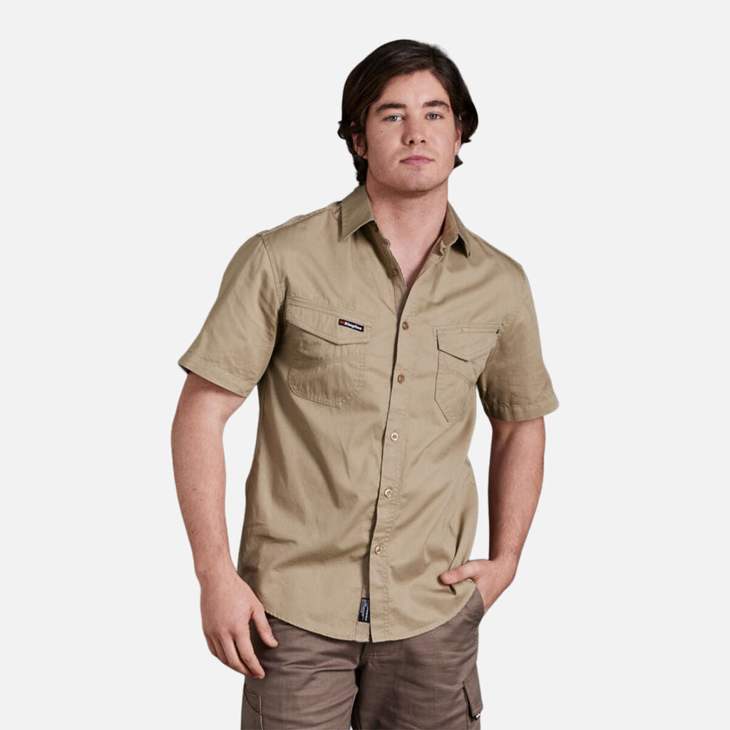 King Gee Work Cool Two Short Sleeve Shirt - K14825