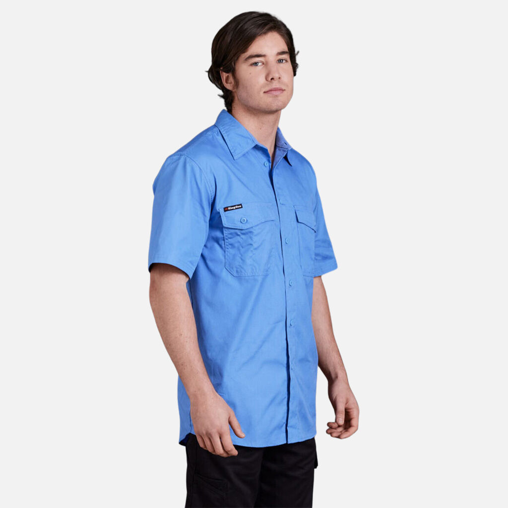 King Gee Work Cool Two Short Sleeve Shirt - K14825